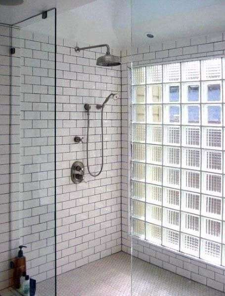 درب شیشه‌ای حمام ثابت