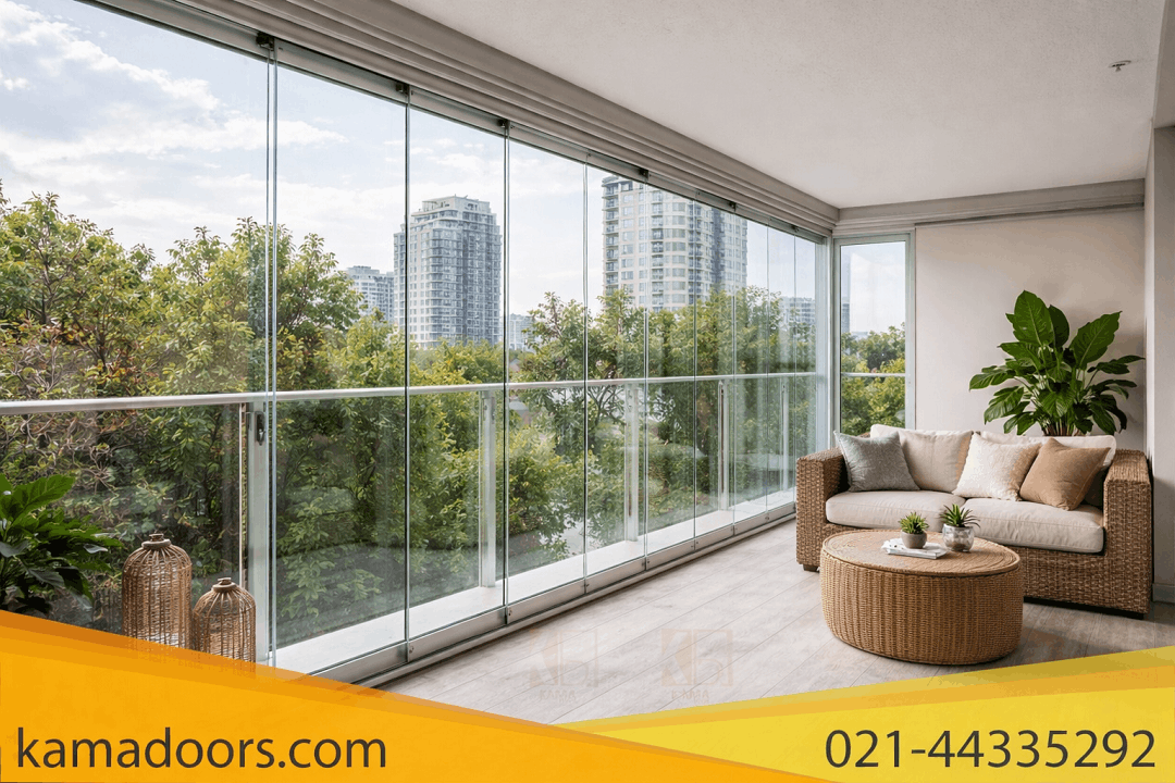 بالکن شیشه ای اقساطی