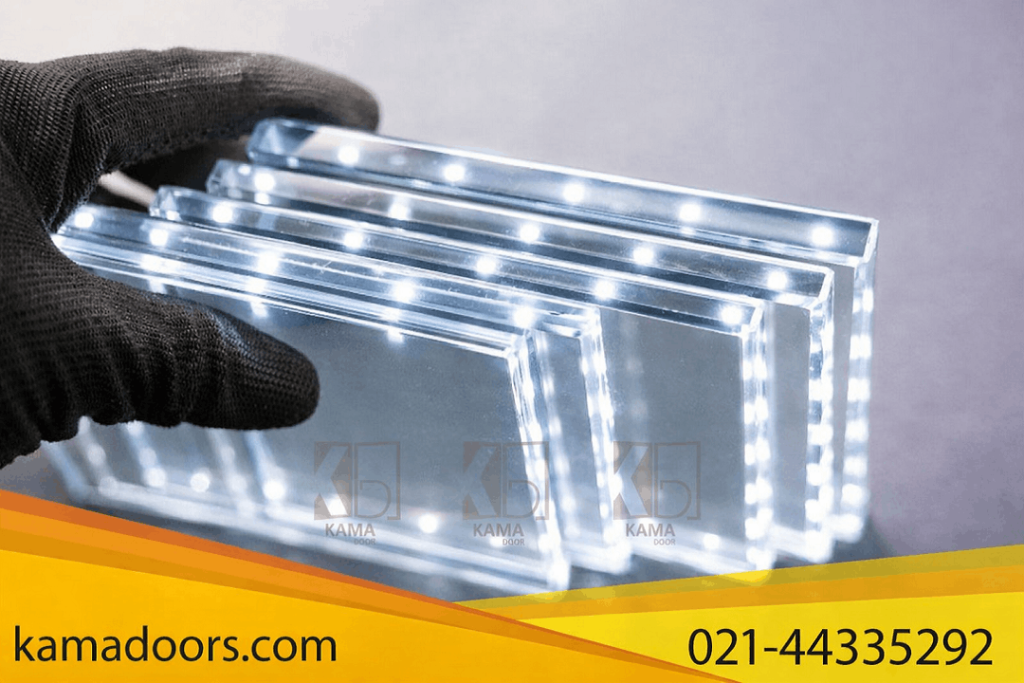 شیشه لمینت LED