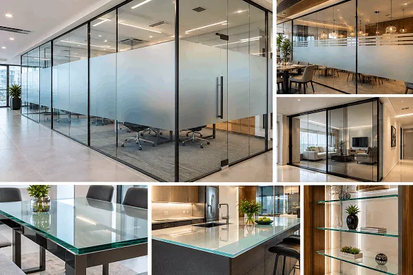 کاربرد شیشه لمینت در پارتیشن و دکوراسیون داخلی